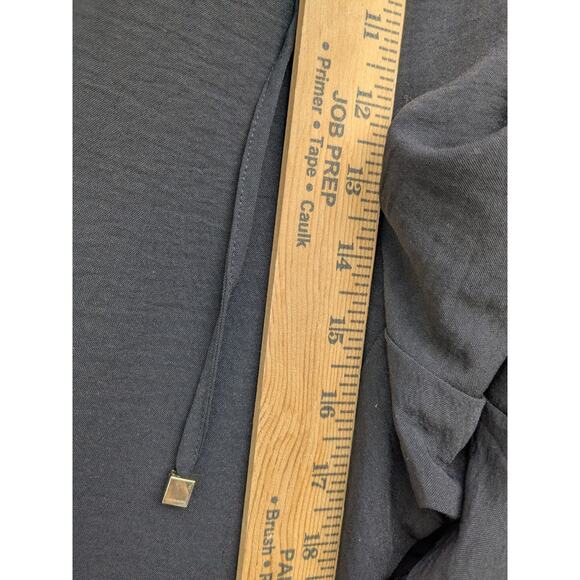 Calvin Klein Women's Pants Wide Leg Drawstring Solid Black Size 3XL NWT - Picture 8 of 15